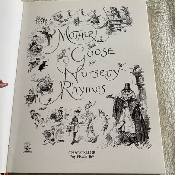 MOTHER Goose Nursery Rhymes hardcover 1987 - Picture 6 of 9